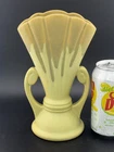 Roseville Carnelian Green Pillow Vase In Excellent Mint Condition