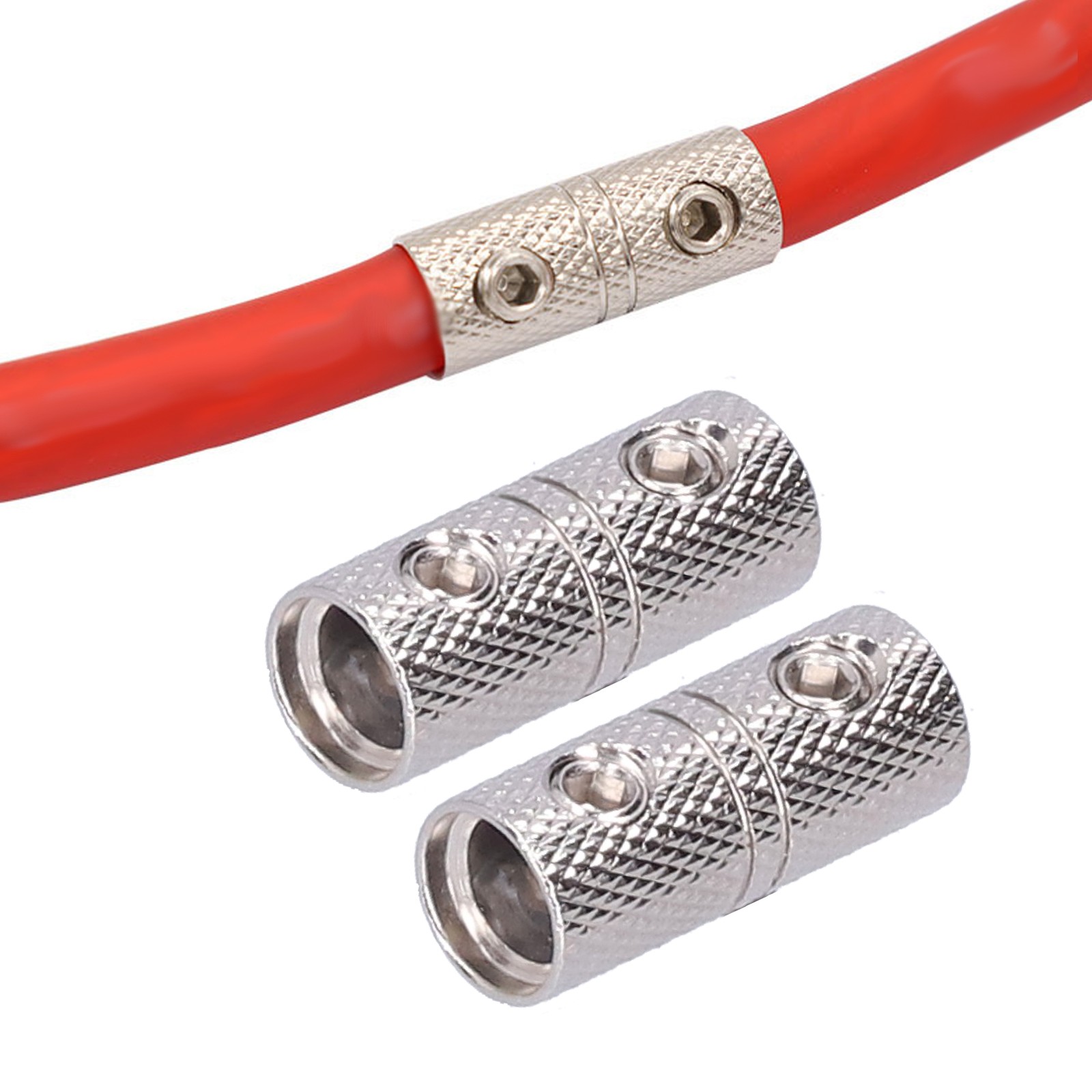 4 Gauge Power Cable Joiner Wire Coupler Terminal For Car Audio Modification New