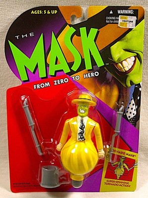 Vintage   1995 Kenner   THE MASK   TORNADO   Action Figure   NOC   L@@K!