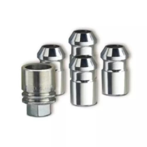 Genuine GM Wheel Lock & Lug Nut Kit Chrome 20pc 12451945 - Picture 2 of 2