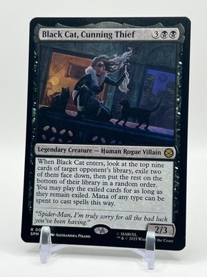 Black Cat, Cunning Thief - Marvel's Spider-Man (SPM) - #0052 - MTG