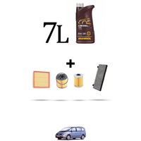 Hoffcar Servicekit 4 Filter Und 7L ÖL FüR Renault Espace IV 2.2 Dci 110Kw Ab