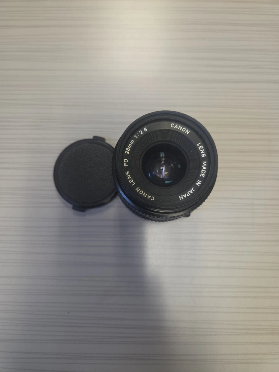 Canon FD f/2.8 Camera Lenses 28mm Focal for sale | eBay