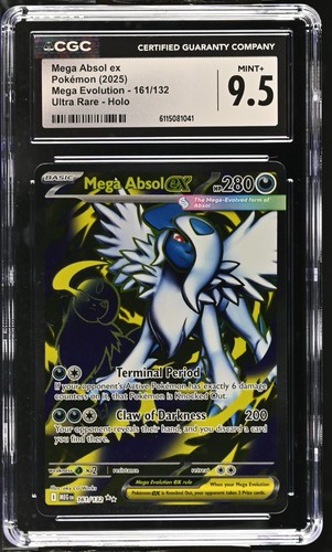 Mega Absol ex graded CGC 9.5 for sale on eBay