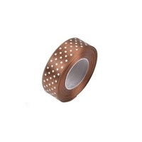 Satinband Geschenkband Braun Gepunktet 38Mm X 22M
