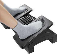 HUANUO Ergonomic Foot Rest under Desk at Work, 3 Adjustable Heights, Desk Footre