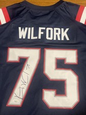 Vince Wilfork New England Patriots Signed Nike Authentic Jersey - JSA