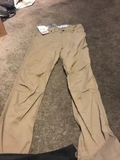 Wrangler ATG Outdoors Pants Mens 32x32 Hiking Working Canvas Utility NWT