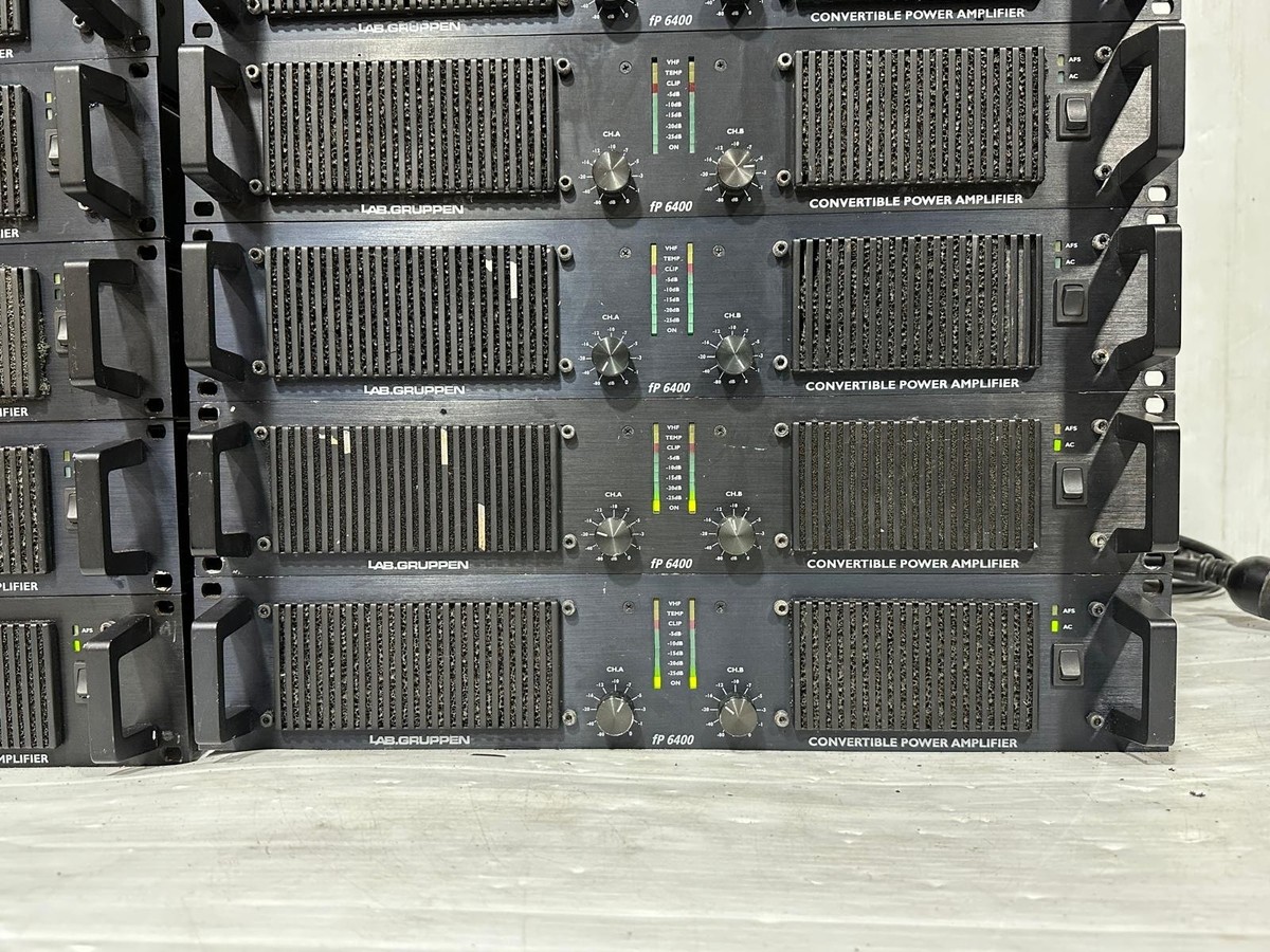 Lab Gruppen fp 6400 Power Amplifier #5060 (One) THS | eBay