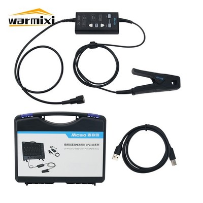 Micsig CP2100A 800KHz 10A/100A AC DC Current Probe USB for Oscilloscopes+BNC