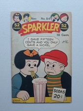 Cover of Sparkler Comics #84