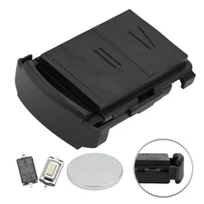 Practical Remote Control Key Case Plastic Accessories Black Replacement