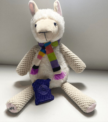 Scentsy Buddy Lenny the Lamb Plush with Blueberry Cheesecake Scent Pack 16  Soft