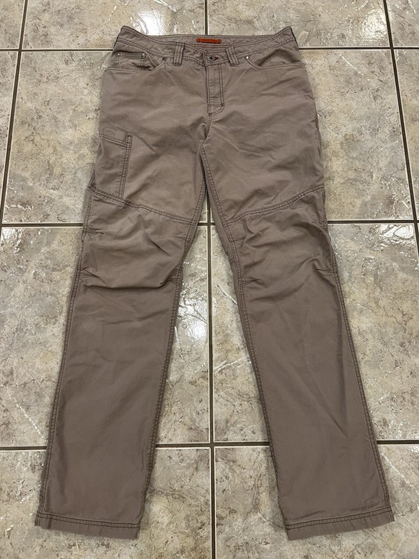 LL Bean Riverton Pants Mens 34X34 Standard Athletic Fit Straight Hiking 288083