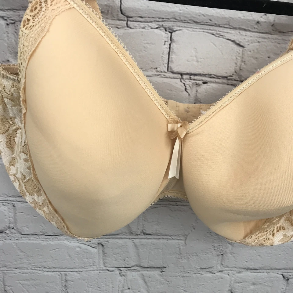 Elomi Bra Womens 40J Balconette Underwired Adjustable Strap Beige EL8740NUE - Image 4 of 4