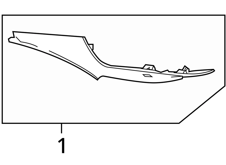 Soporte bandeja batería Cadillac SRX 2010-2016 20765834 Foto 4 de 4