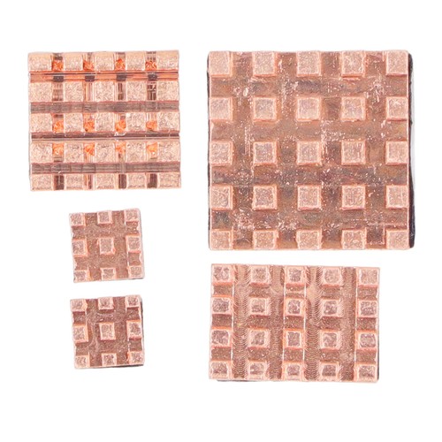 5Pcs CPU Copper Heatsink Strong Thermal Conductivity Cooling Heat Sink Set - Afbeelding 4 van 12