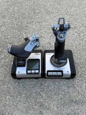Logitech G Saitek X52 Pro Flight Control System Joy Stick & Throttle