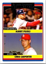 2006 Topps Updates & Highlights #UH296 (Albert Pujols / Chris Carpenter) TL