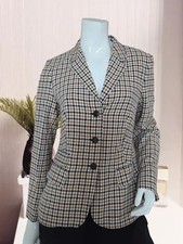 NP 499,99 € Original Windsor Damen Designer Blazer Glencheck Größe 38 NEU