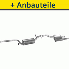 Auspuff Auspuffanlage für FORD FOCUS KOMBI 1.6 99PS 1998-2004