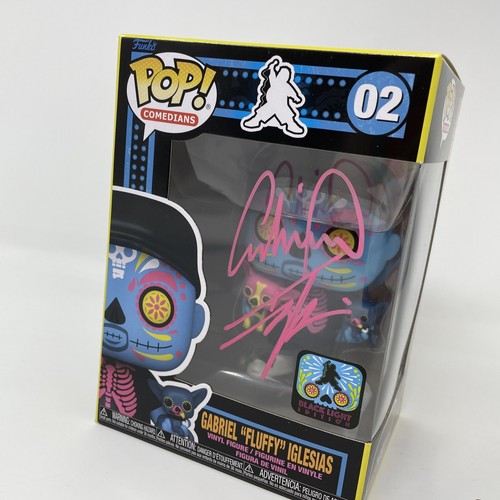 Funko Pop! Gabriel “Fluffy” Iglesias Day Of The Dead Autographed - Picture 22 of 22