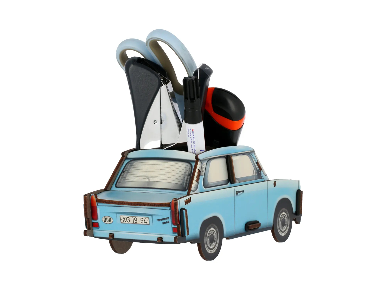 Thumbnail - Werkhaus Stiftebox "trabant 601" - Kristallblau