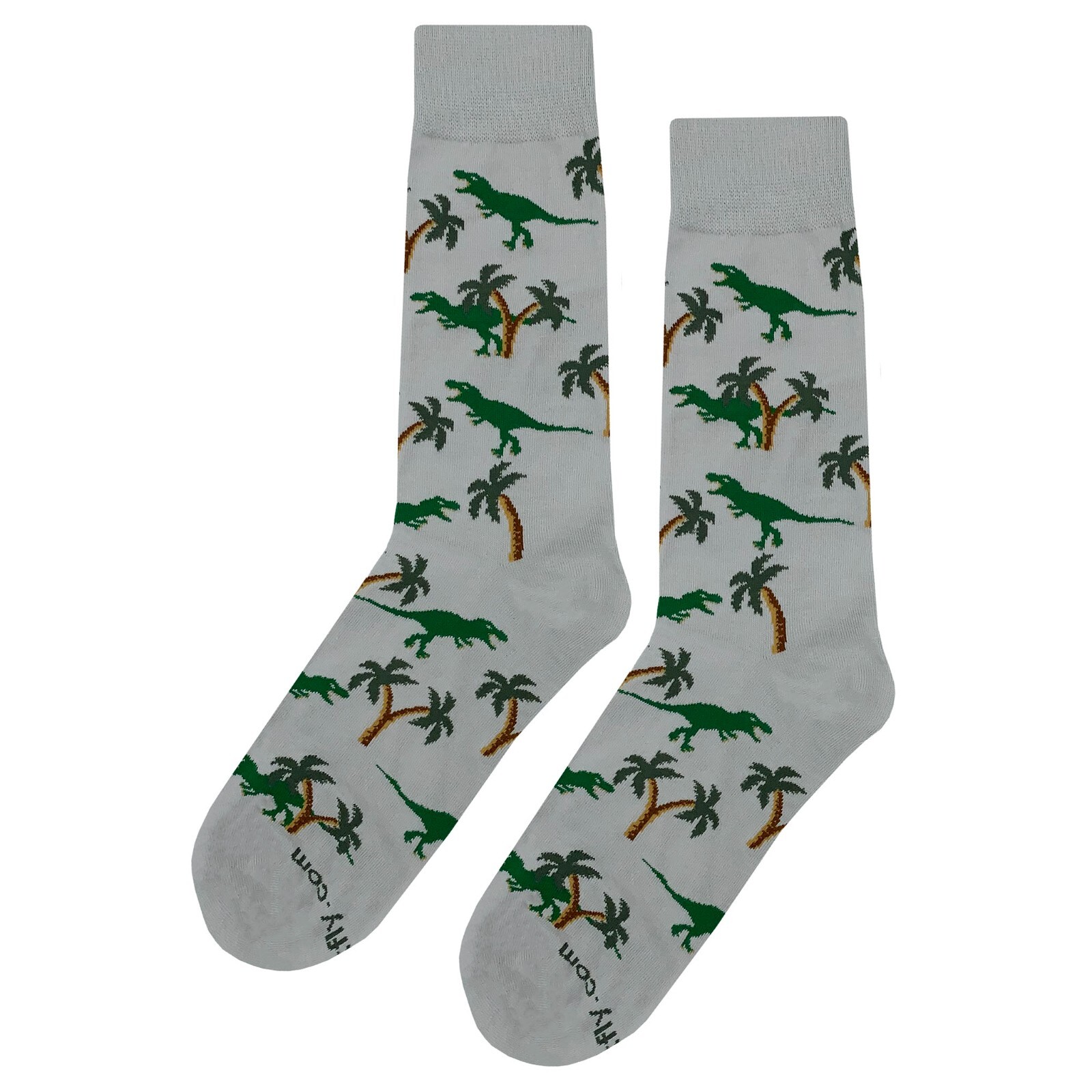 SAOLA Calze Abito Solitarie T Rex Novità Uomo 8 12 Multicolore Crazy Fun Sockfly