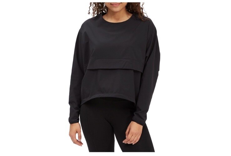 ARC'TERYX Arc’teryx Maglione Donna Contenta Cropped Top Leggero Nero Taglia Large.