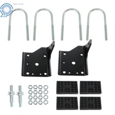 Multi Leaf Shock Plate Kit For Camaro Firebird Nova Spring Pad U-bolt Nuts Stud