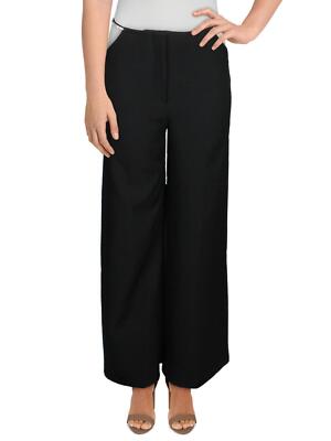 Danielle Bernstein Pants Black Cutout Women Sz 4 NEW NWT 542