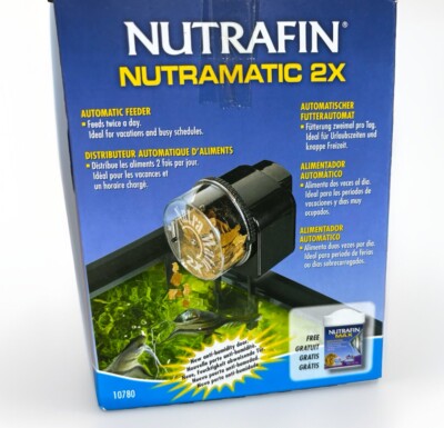 HAGEN NUTRAMATIC AUTOMATIC FISH FEEDER AQUARIUM