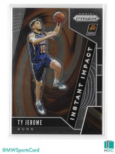 Ty Jerome 2019-20 Panini Prizm Instant Impact Insert Rookie Card RC #9 Suns