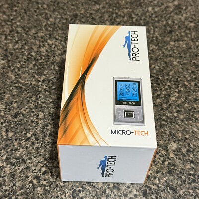PRO-TECH Micro-Tech Electronic Stimulation Massage TENS EMS Unit Machine Therapy