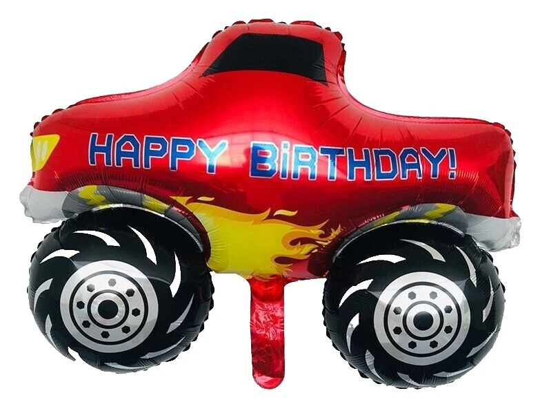 Monstruos de cumpleaños Globos de papel aluminio de Fiesta