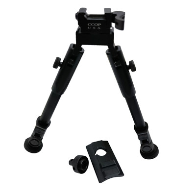 CCOP 7'' to 9'' Quick Detach Folding Picatinny Bipod Swivel Stud Adapter BP-R59S