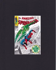 8X10" Matted Art Print Marvel Comic Book Cover: The Amazing Spider-Man #64