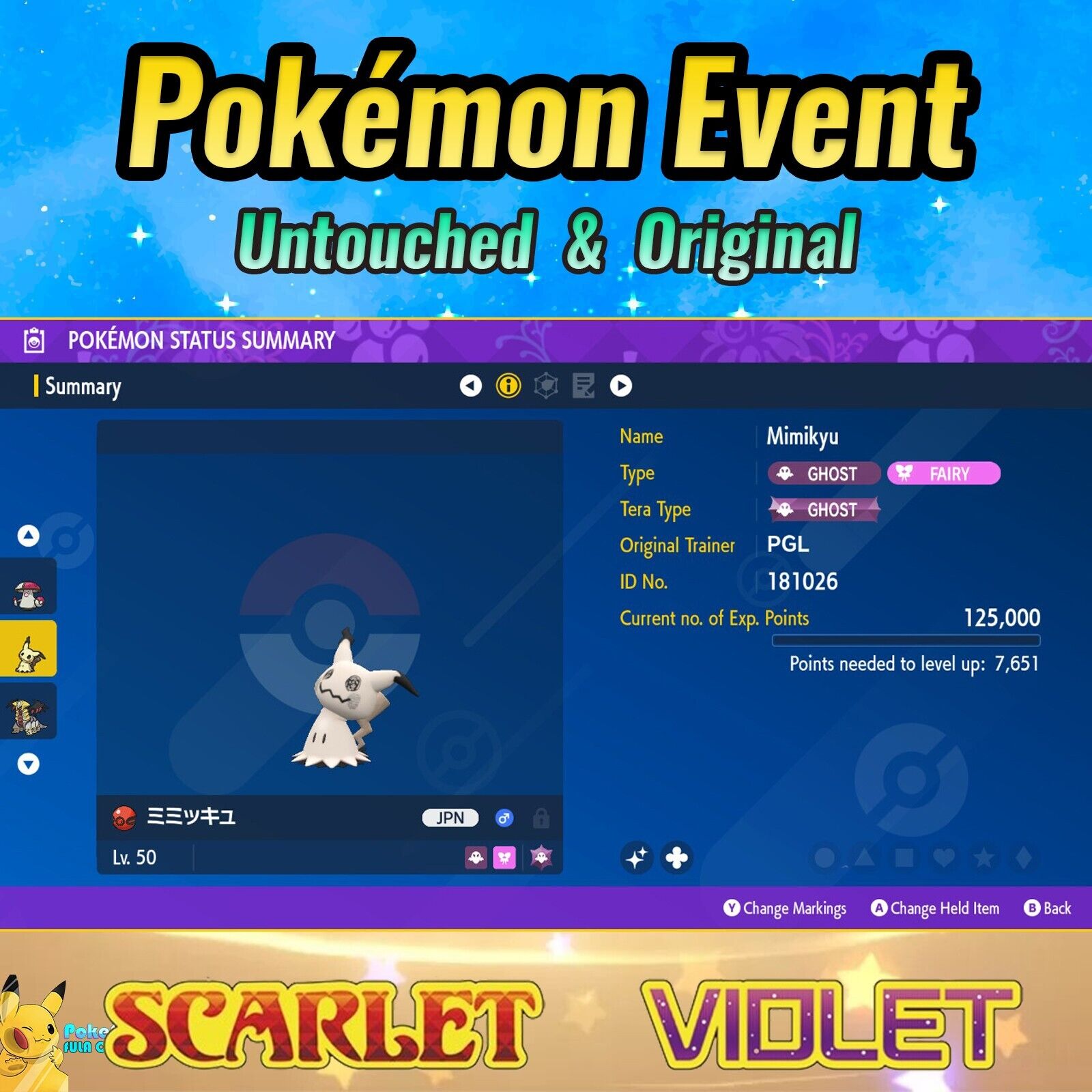 PGL Shiny Mimikyu - English - Project Pokemon Forums