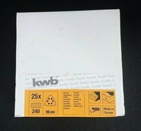 Kwb QUICK-STICK Schleifdreiecke Holz & Metall 93 Mm 240K