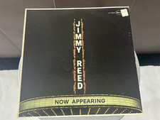 1960 JIMMY REED LP Now Appearing VEE JAY LP-1025 MONO; Original Press w/Rainbow