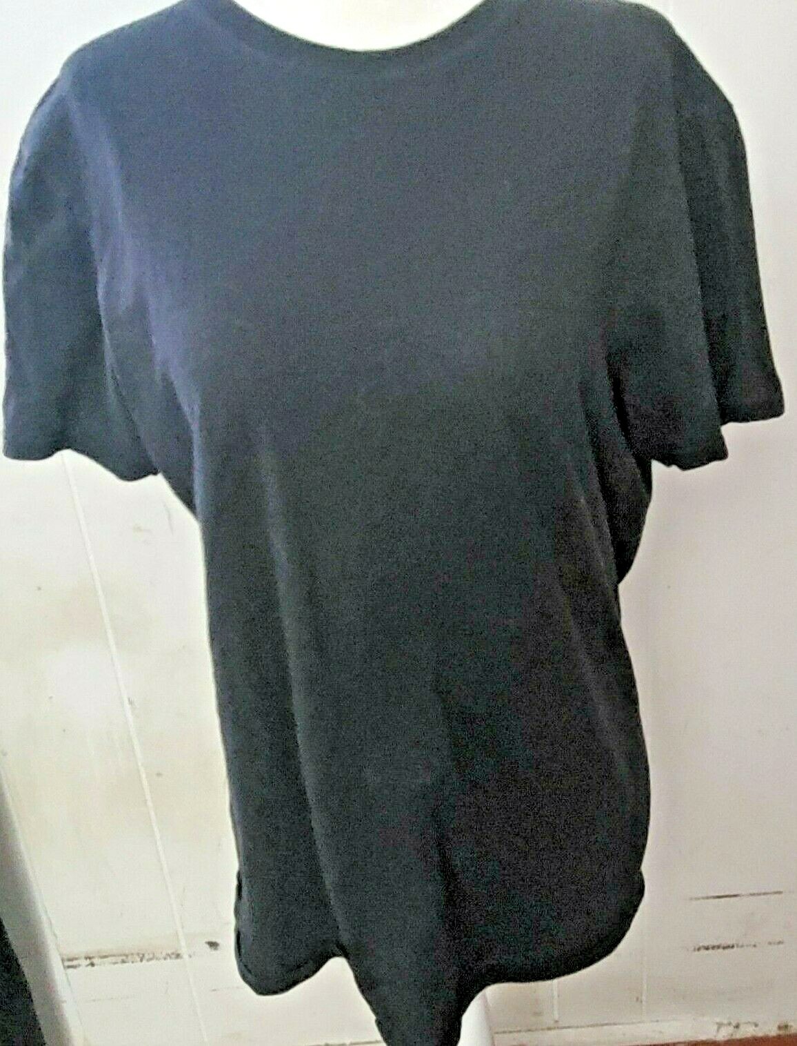 Delta Soft Women's Size Medium Basic Black Classi… - image 1