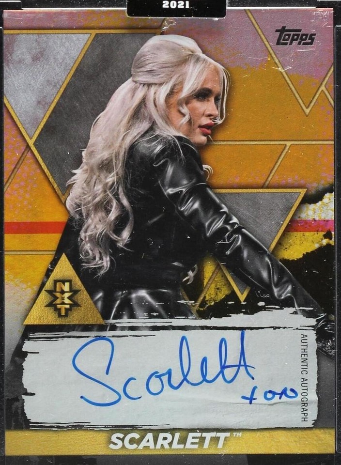 2021 Topps WWE Fully Loaded - Scarlett #S-SC - 1 of 1