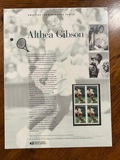 USPS Mint Commemorative Stamp Panel #922, Forever 2013 - Althea Gibson (#4803)