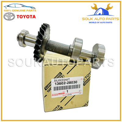 M2枚、L1枚 13602-28030 Genuine Toyota BALANCE SHAFT SUB-ASSY,NO.2 1AZFE