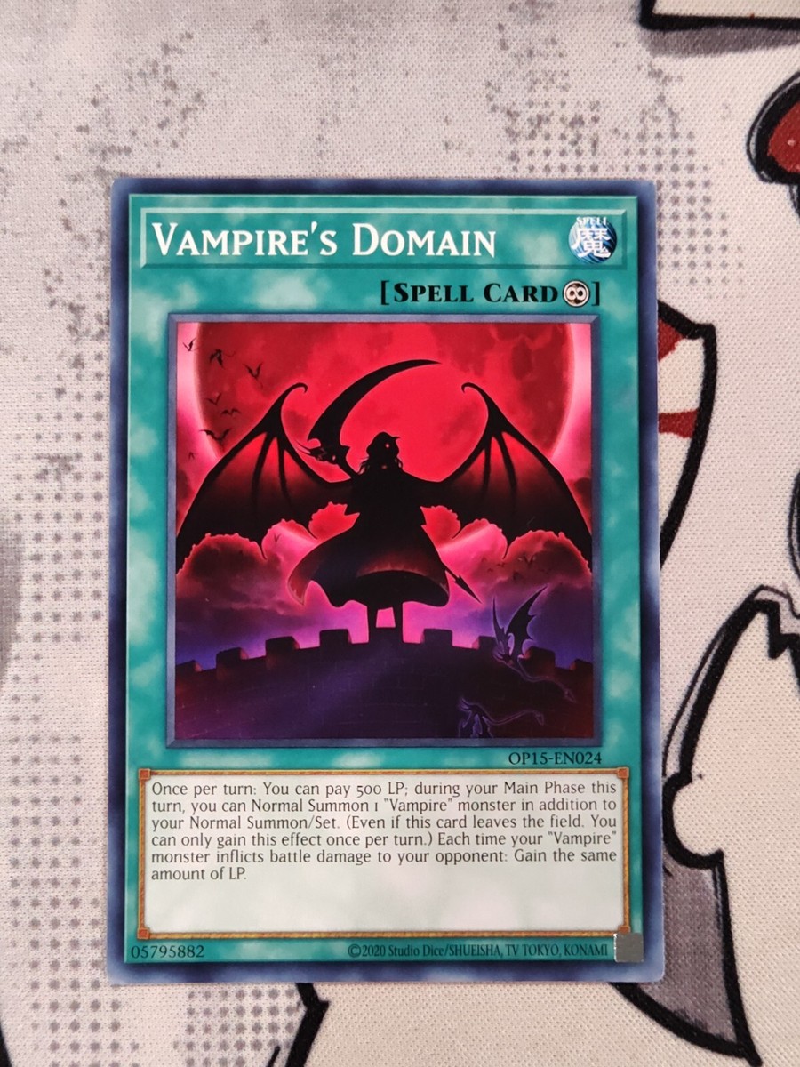 Vampire's Domain - OTS Tournament Pack 15 | eBay