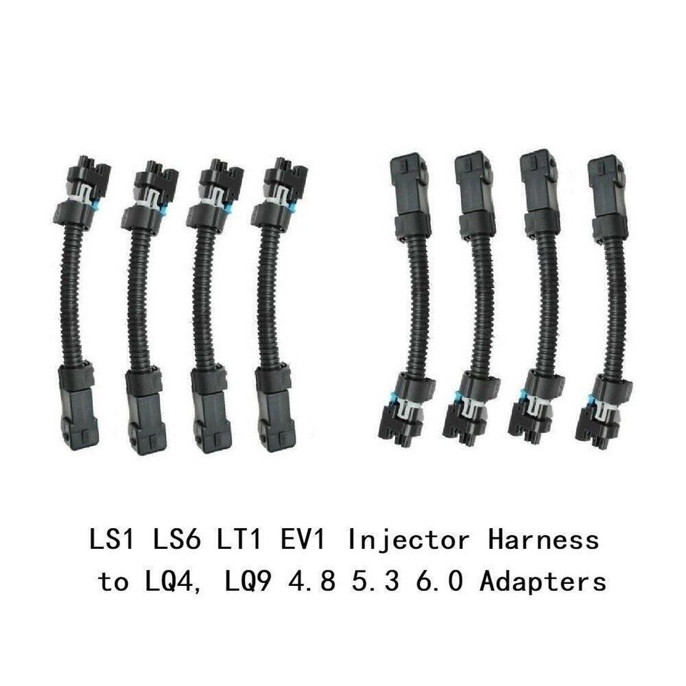 LS1 LS6 LT1 EV1 Injector Harness to Multec LQ4, LQ9 4.8 5.3 6.0 Delphi ...