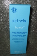 Skinfix Barrier+ Triple Lipid + Collagen Activating Serum 1 Oz /30 mL New In Box