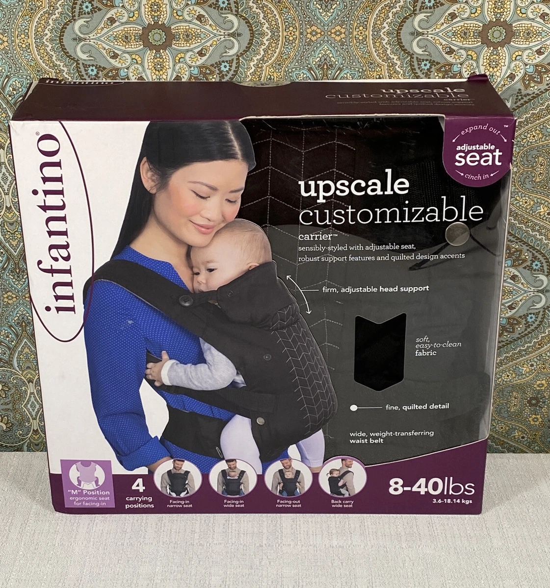 Infantino carrier sale upscale customizable