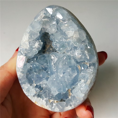 HOT 256 G Natural Uruguayan Bluestone Crystal Specimen YT04 - Picture 5 of 12