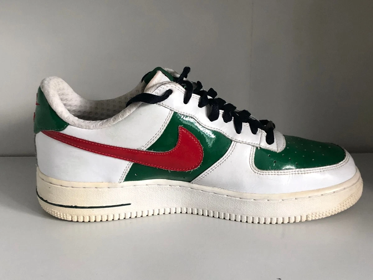 Vintage RARE Nike Air Force 1 Premium Mexico 05 World Cup 309096